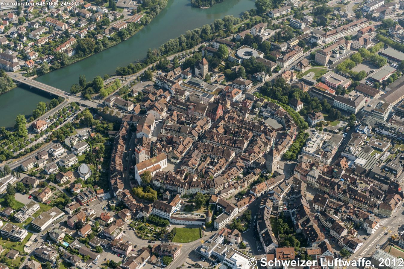 Zentrum der Altstadt, links am Stadtgraben: Kloster St. Ursula